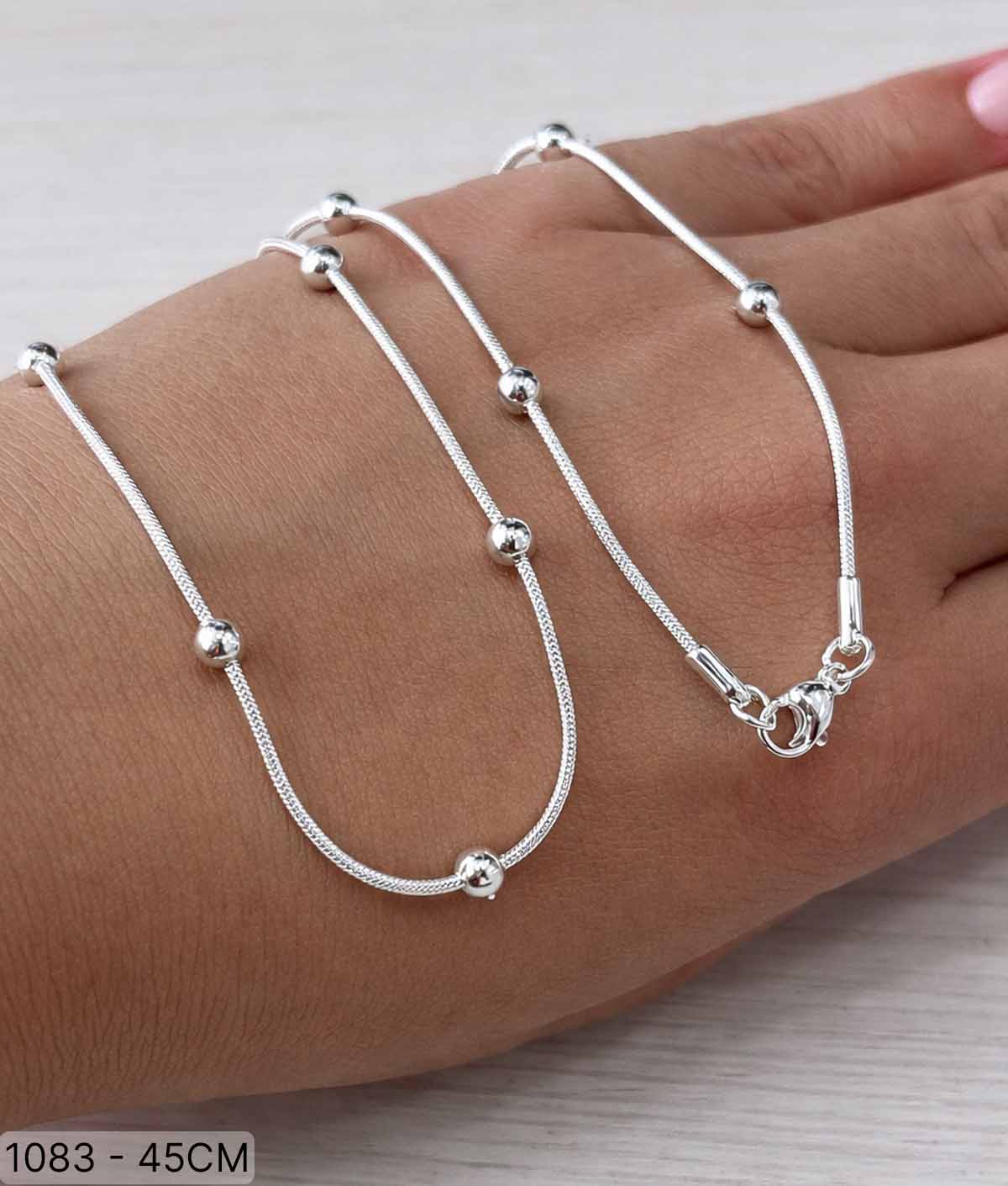 00 CO 01083 X 45CM COLA DE RATON CON BOLITAS