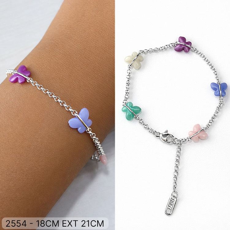 00 PU 02554  X 18CM EXT 21CM MARIPOSA MULTICOLOR