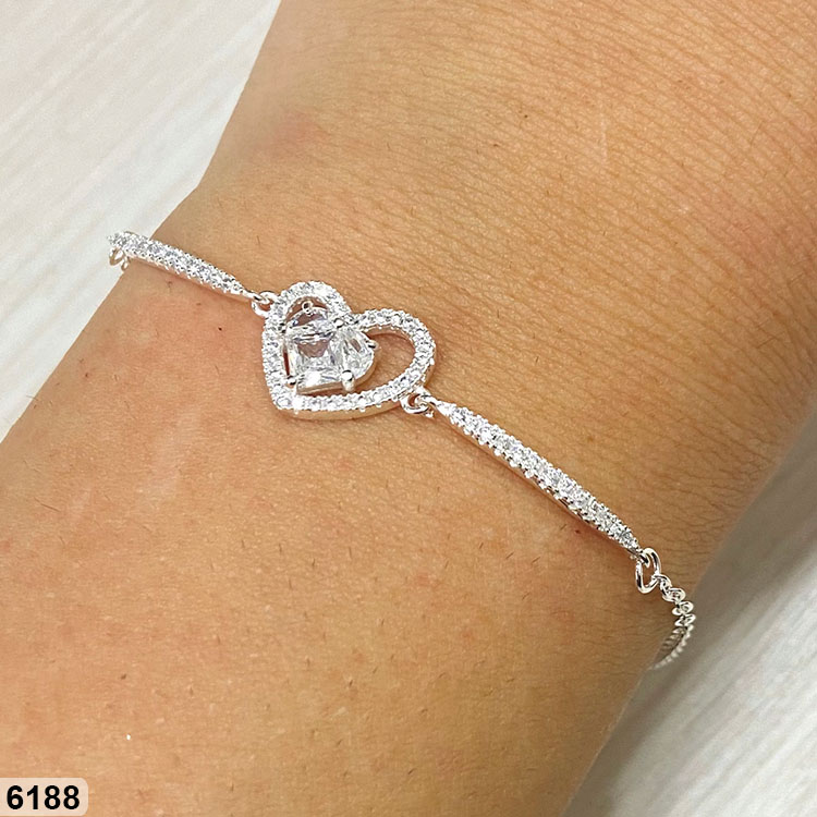 00 PU 06188 X 18CM EXT 21CM CORAZON CON CUBIC