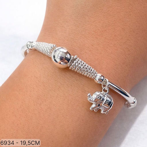 07 PU 06934 X 19,5 CM ELEFANTES PROMO BLANCA