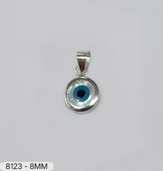 10 PI 08123 DIJE OJO TURCO 8MM