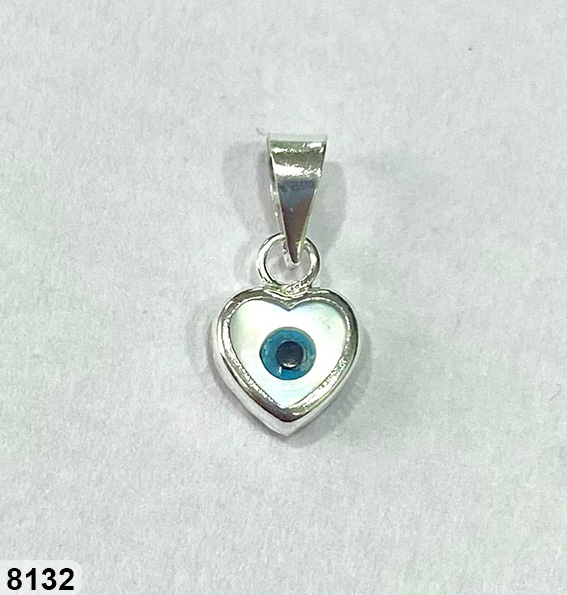 10 PI 08132 DIJE OJO TURCO CORAZON