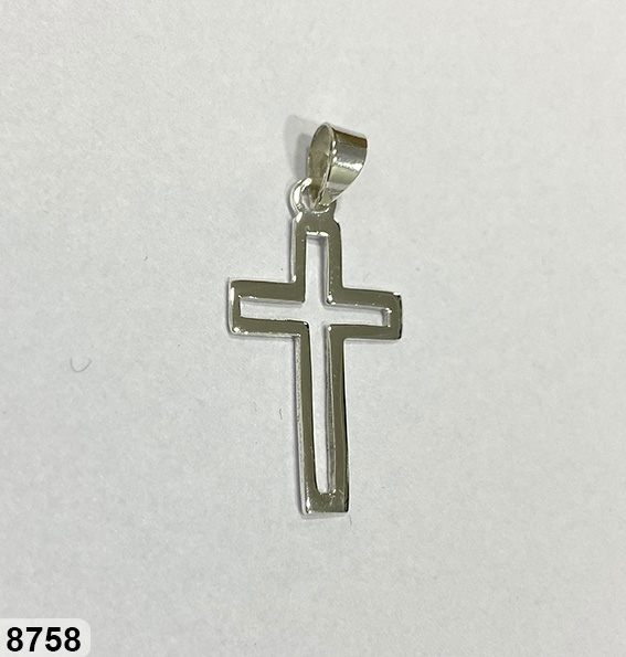 10 PI 08758 2,5 X 1,5 CM CRUZ CALADA