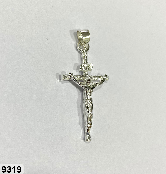 10 PI 09319 3,5CM X 2,2CM CRUZ CON CRISTO