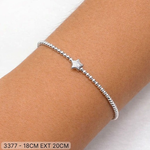 10 PU 03377 X 18 EXT 20 CM ESTRELLA BOLITA 2MM