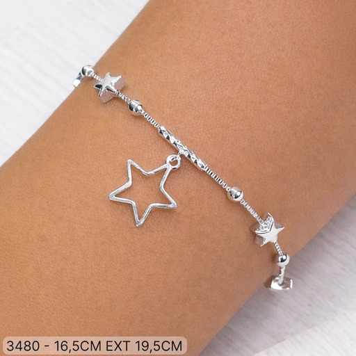 10 PU 03480 X 16,5CM EXT 19,5CM ESTRELLAS