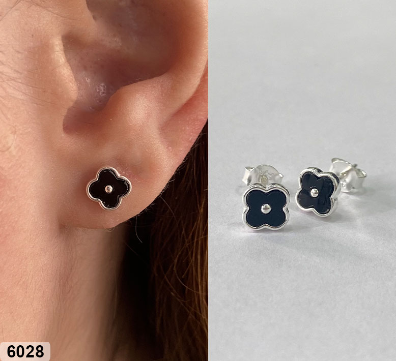 11 BR 06028 NEGRO ESTILO VAN CLEEF