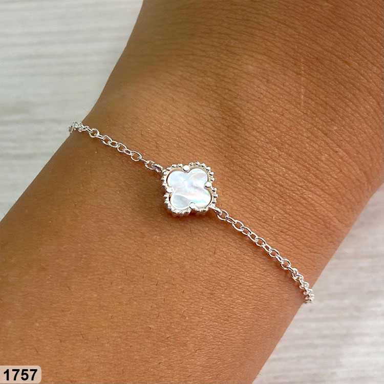 11 PU 01757 16CM EXT 18CM TREBOL BL TIPO VAN CLEEF