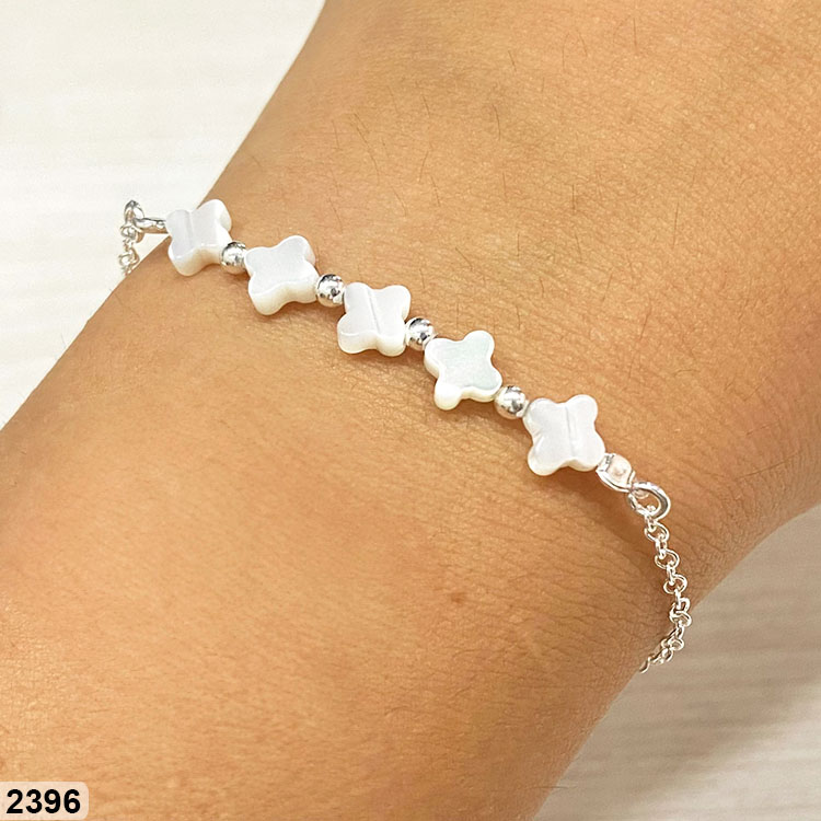 11 PU 02396 X17CM EXT 19CM ESTILO VAN CLEEF TREBOL