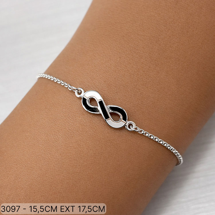 11 PU 03097 15,5CM EXT 17,5CM INFINITO BL/NG