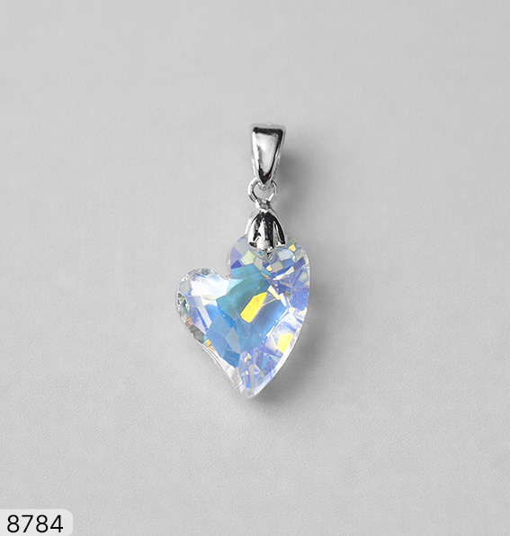 15 PI 08784 CORAZON CRISTAL TORNASOL