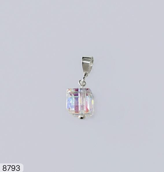 15 PI 08793 CUBO 7MM CRISTAL TORNASOL
