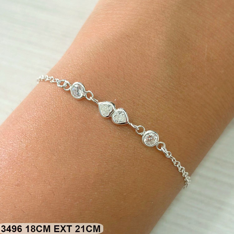 15 PU 03496 X 18CM EXT21CM CUBIC REDONDO Y CORAZON