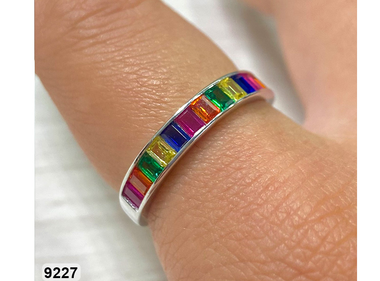 26 AN 09227 MULTICOLOR RODINADO