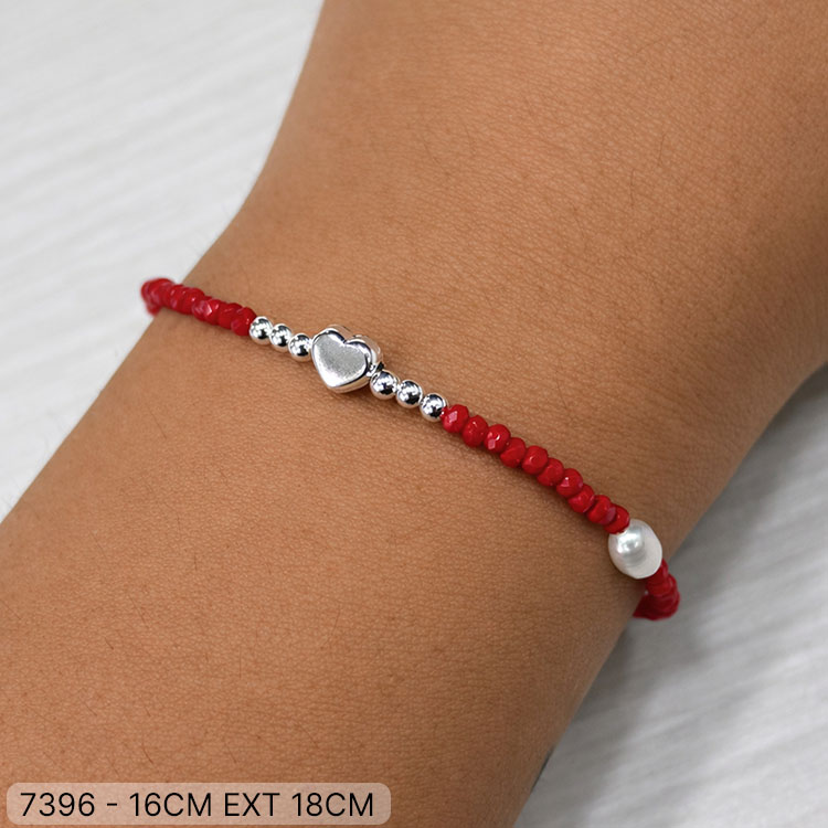 37 PU 07396 16CM EXT 18CM CORAZON CON PERLA DE RIO