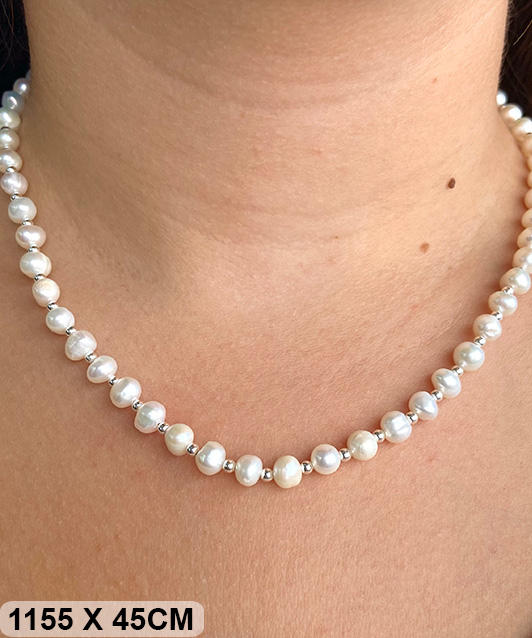 50 CO 01155 X45CM PERLA DE RIO 6MM