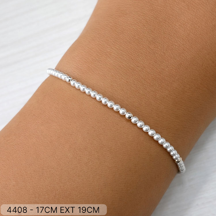 50 PU 04408 17CM EXT 19CM BOLITA CON PERLAS