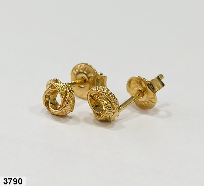 92 BR 03790 NUDO ENCHAPADO EN ORO